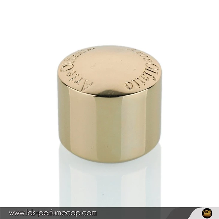 Curved Top Cylindrical Zinc Alloy Cap